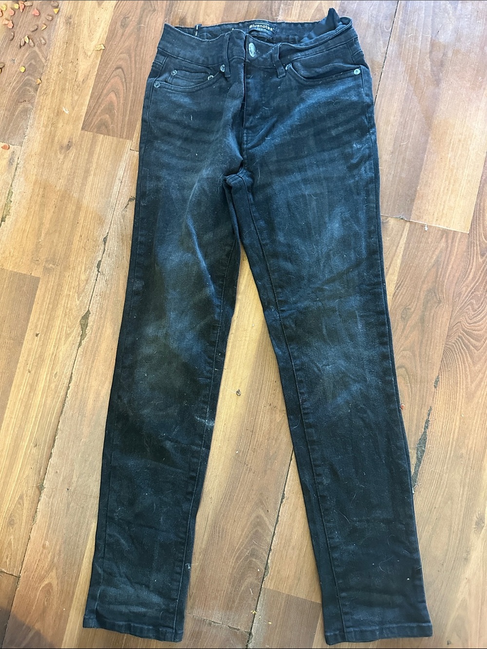 Bluenotes Women's Skinny Jeans in Faded Black